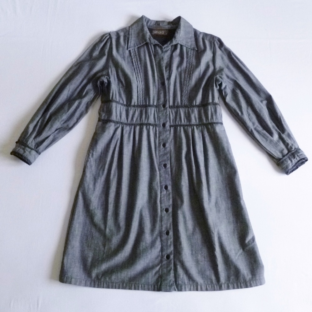 Denim dress tunic to dress up or down